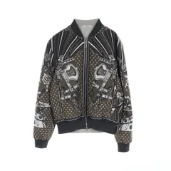 激レア✨80-90s✨エルメス リバーシブル ボンバージャケット 50/XL 黒 80's〜90's HERMES リバーシブルボンバージャケット エルメス