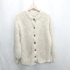 ◇ ⊇ CPCM シーピーシーエム 長袖 カーディガン サイズF ベージュ系 レディース E  【1412260007337】