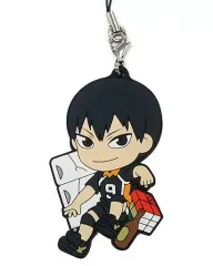 【中古】ストラップ(キャラクター) 影山飛雄 1年ラバーストラップ きゅんキャラいらすとれーしょんず 「一番くじ ハイキュー!!～繋げ!!全国への軌跡!!～」 Q賞