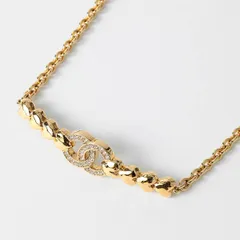 新品 シャネル CHANEL ネックレス チョーカーネックレス ゴールド