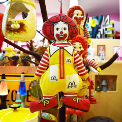 70’S McDonald's ドナルド・マクドナルド ピロードール / Ronald McDonald ヴィンテージ ぬいぐるみ アメリカン雑貨　CHOPPER