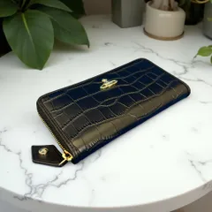新品　ヴィヴィアンウエストウッド 長財布 55VV329 黒 クロコダイル風 新品 ヴィヴィアンウエストウッド 長財布 55VV329 黒 クロコダイル風