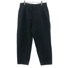 COMME des GARCONS HOMME DEUX コムデギャルソンオムドゥ 19AW 製品染めポリエステルワイドパンツ DD-P047 ネイビー Mのサムネイル