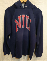 アメリカ古着 80年代 champion トリコタグ パーカー NIUプリント