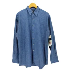 ポロバイラルフローレン Polo by RALPH LAUREN 90s MERRIN ストライプ ドレスシャツ メンズ import：L 