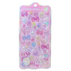 【メール便】シールシート ボンボンドロップシール チュルキラ ほうせきボンボン クーリア デコシール 手帳 お手紙 かわいい グッズ 