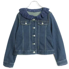 新品未使用 PINK HOUSE ピコフリル デニムジャケット 半袖 M 2025年最新】pink house デニムジャケットの人気アイテム - メルカリ