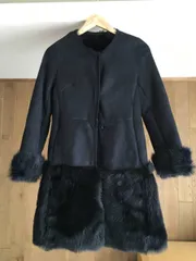 【トスカーナムートン】美品 サイズ42XL ムートン ファージャケット 羊革茶. 楽天市場】フライトジャケット ムートン 羊革+馬革 毛皮一体