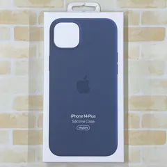 Apple MagSafe対応iPhone 14 Plusシリコーンケース - ストームブルー MPT53FE