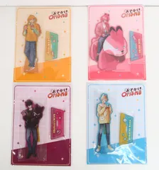 4点セット にじさんじ おでかけOriens ラメアクリルスタンド 宇佐美リト・佐伯イッテツ・緋八マナ・ 赤城ウェン