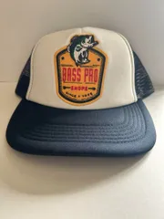 Vintage Bass Pro Shops Trucker Hat MADE USA rare | eBay