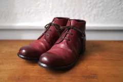 ARAKI YUU ☓SUGINARI MORIMOTO　レザーシューズ　43 Lace Up Derby Shoes / Smooth Nubuck Leather. Black. SUGINARI