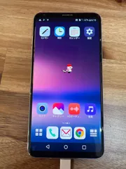 LG V30+ L-01K ブラック SIMロック解除済 ジャンク ケース付き Amazon | LG(エルジー) V30+ 128GB オーロラブラック L-01K