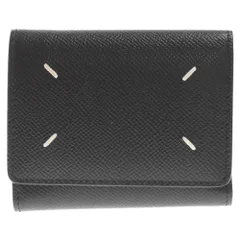 Martin Margiela (マルタンマルジェラ) 4ステッチ 三つ折り財布 ウォレット SA3UI0017P4745 ブラックのサムネイル