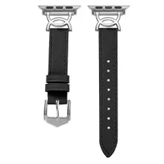 Youmai コンパチブル Apple Watch バンド 本革 レディース Apple watch Ultra2/Ultra/ Series10/9/ 8/7/6/5/4/3/2/1/SE レザー交換ベルト 柔らかい おしゃれ 可愛い アップルウォッチ バン