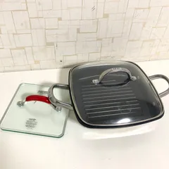 未使用品　MEYER マイヤー　スクエアグリルパン　24cm マイヤー スクエアグリルパン 24cm RED – MEYER | マイヤージャパン