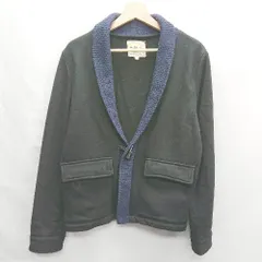 ◇ ⊇ KMK 裏起毛 長袖 カーディガン サイズ1 ブラック系 レディース E  【1502180069666】