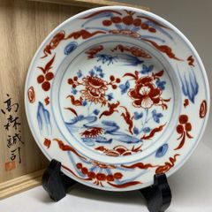 小皿 取り皿 古伊万里 伊万里 染錦 花鳥文 豆皿 明治 大正 - メルカリ