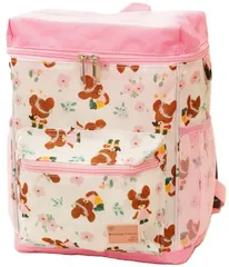 【送料込み♪】丸眞 子供用リュックサック くまのがっこう ブルーミングピンク柄(配送区分B)