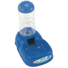 ペティオ (Petio) PETIOディッシュ 給水器付き ブルー ペット用 0