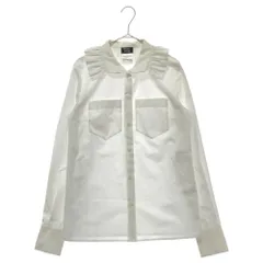 CHANEL (シャネル) 襟フリル 長袖シャツ U04082V47799 ホワイト レディースのサムネイル