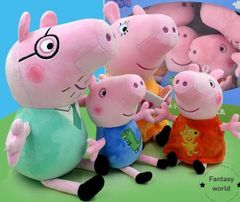 ペッパピッグ Peppa Pig ペッパファミリー　ぬいぐるみ 4体セット