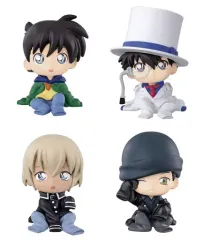 【中古】トレーディングフィギュア 全4種セット 「名探偵コナン ちぢませ隊」