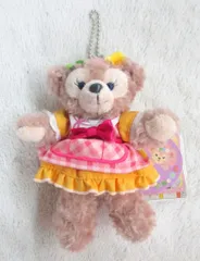 東京ディズニーシー ぬいぐるみバッジ Duffy and Friends シェリーメイ(黄/ピンク)/CapeCod Springtime 2015