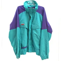 【中古】Columbia　 ナイロンジャケット グリーン XL[92]