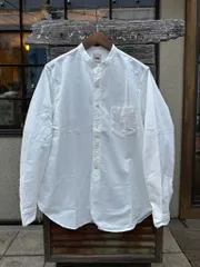 新品未使用品　FOB FACTORY  F3429 オックス バンドカラー シャツ　【LLサイズ】