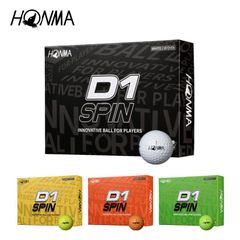 HONMA ホンマ D1 SPIN Ball D1 スピンボール 1ダース（12個入り） 日本正規品【BT2301】 ゴルフボール
