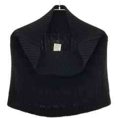 Y's ワイズ 13AW ウールナイロンケーブルニットスヌード YQ-L14-155 ブラックのサムネイル