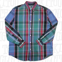 Polo Ralph Lauren / Plaid L/S Shirt / ポロラルフローレン チェックシャツ 長袖シャツ ボタンダウンシャツ 古着