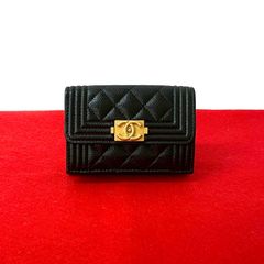 極 美品 シール有 ランダム番台 CHANEL シャネル ボーイシャネル  