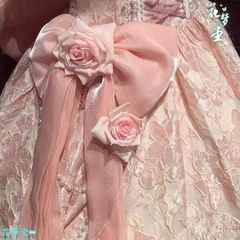 ドール用 ピンク キルティング ドレス セット - メルカリ