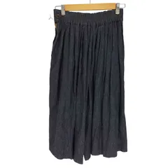 ハーベスティ HARVESTY 10oz デニム カルメン キュロット プリーツ デニム スカート レディース 表記無 