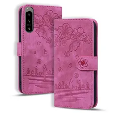 【在庫処分】6.1インチ 携帯ケース IV IV ローズレッド IV IV IV IV 5 5 5 5 5 エクスペリア エクスペリア 全面保護 ケース ケース ケース SO-54C SO-54C 使う便利性 カード収納あり Xperia Xperia Xpe