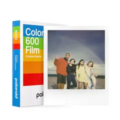 Polaroid(ポラロイド) インスタントフィルム Color Film for 600 カラーフィルム 8枚入り フレームカラー白 (6002) 1