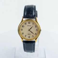 Seiko Dolce セイコー ドルチェ 8N41-6060 クォーツ メンズ 1980年代 金メッキ 1320