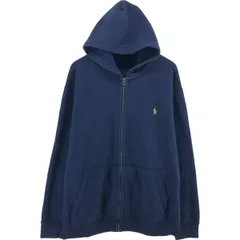 古着 ラルフローレン Ralph Lauren POLO RALPH LAUREN スウェットフルジップパーカー メンズXXL相当/eaa498814