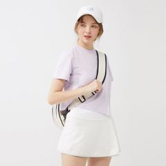 [ボールホルダーあり]LOVEFORTY(ラブフォーティ) レディース COURT SKIRT コート スコート 【メール便発送】 スカート ウェア テニスウェア  -ホワイト