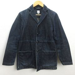 or slow オアスロウ USED加工 ノーカラー デニム ジャケット M - メルカリ