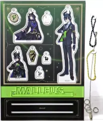 【中古】アクリルスタンド・アクリルパネル マレウス・ドラコニア カスタマイズアクリルプレート 「ディズニー ツイステッドワンダーランド」