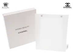 シャネル ノベルティ 底マチポーチ HYDRA BEAUTY イドゥラ ビューティ 半透明 ホワイト CHANEL【New 新品】