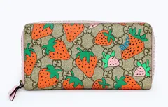 りんご姫様へ GUCCI グッチ 財布 折りたたみ財布 GG ロゴ イチゴ 2025年最新】gucci いちご 財布の人気アイテム - メルカリ
