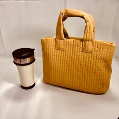 ヌビ仕切りトートバッグ/ライトベージュ/ハンドメイド ヌビ仕切りトートバッグ/ライトベージュ/ハンドメイド - トート