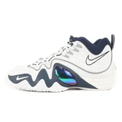 新品 NIKE ナイキ スニーカー サイズ:US10(28.0cm) AIR ZOOM FLIGHT FIVE B 624055-141 2005年製 デッドストック ホワイト ミッドナイトネイビー 白 シューズ 靴【メンズ】のサムネイル