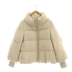 アナイ ANAYI 23AW アルパカシャギーダウンコート ジャケット 38 アイボリー /KO ■OSのサムネイル