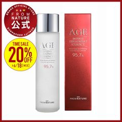 【ブランド公式】フロムネイチャー AGE エッセンス 150ml(ガラス瓶タイプ) 化粧水 韓国コスメ スキンケア 基礎化粧品