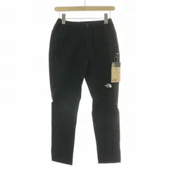 ザノースフェイス THE NORTH FACE アルパインライトパンツ イージー ウエストゴム ストレッチ ジップフライ ロゴ S 黒 ブラック タグ付き NBW32301 /BB